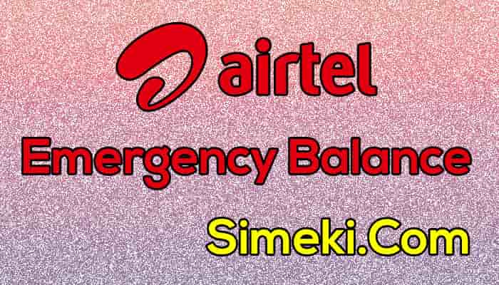 airtel emergency balance