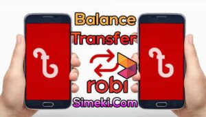 robi balance transfer